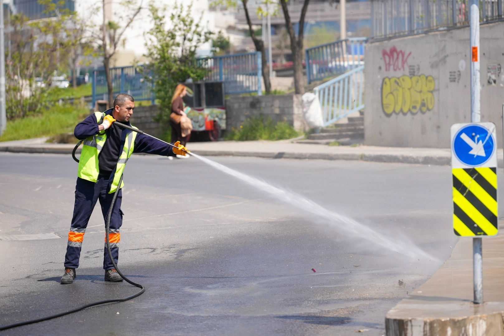 İstanbul Maltepe’de bahar temizliği hız kesmiyor