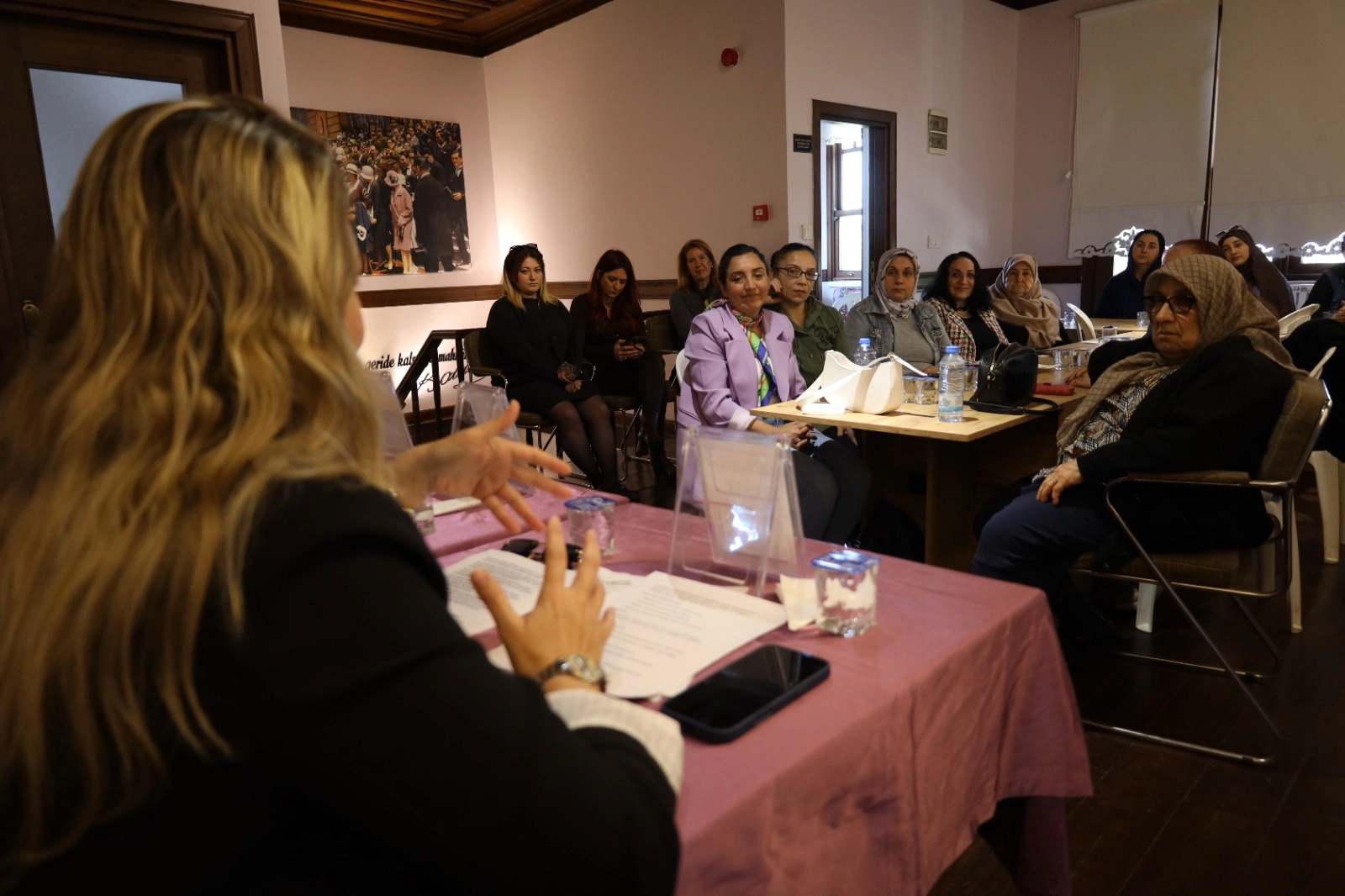 İzmit’te ‘Kadın Kadına Konak’ta Akpınar sakinlerini ağırladı