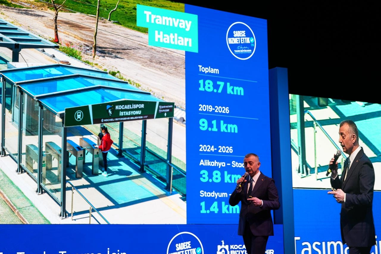 Kocaeli’de Başkan Büyükakın şehrin geleceği metroyu anlattı