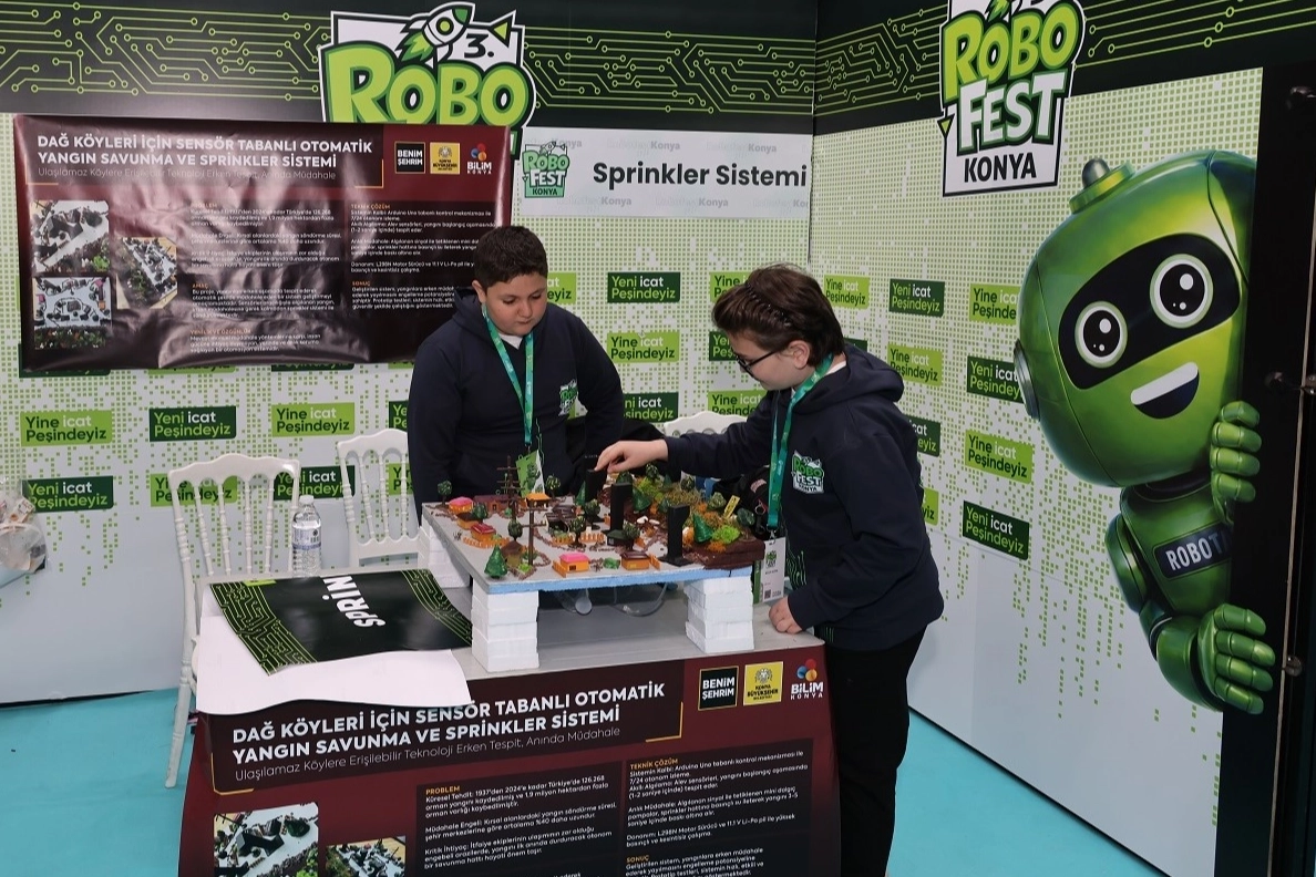 Konya’da ROBOFEST heyecanı… 917 robot yarışıyor