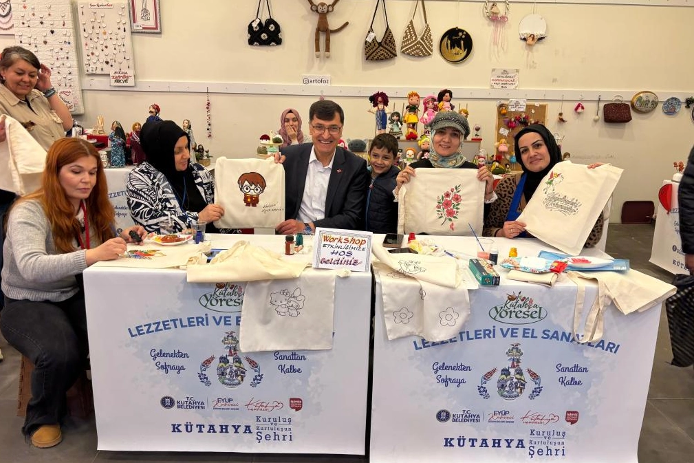 Kütahya’da Başkan Kahveci’den yöresel değerlere destek