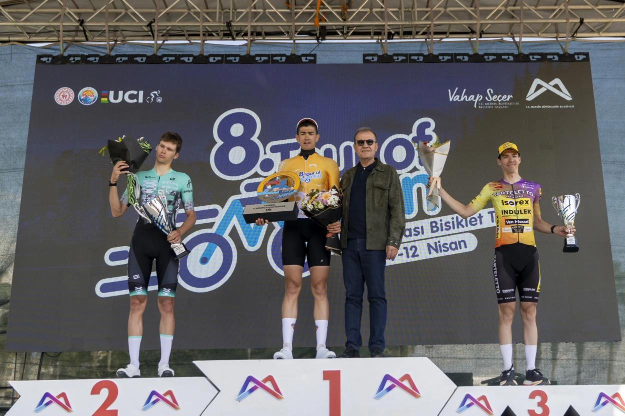 Mersin’de bisiklet turu sona erdi