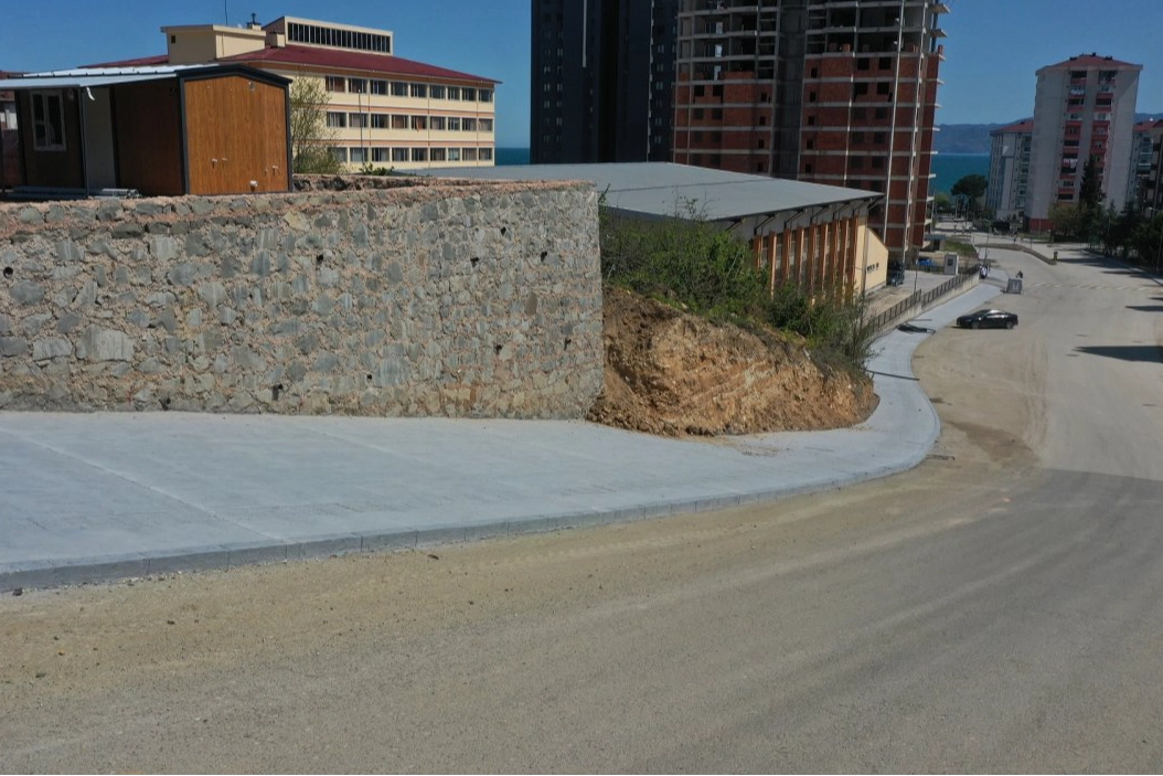 Ordu’da Fatsa Dolunay’a modern kaldırım