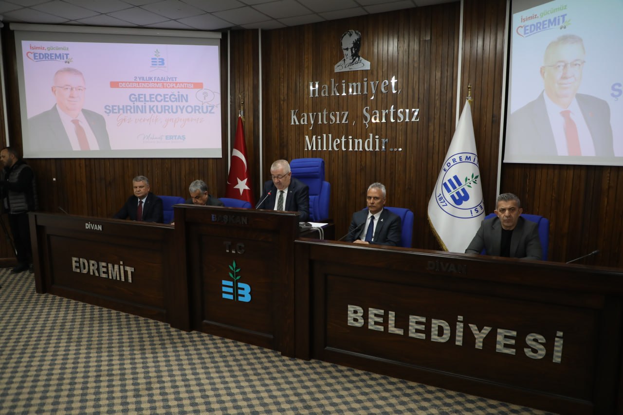 Başkan Ertaş, basınla buluştu: 2 yıllık hizmetleri anlattı