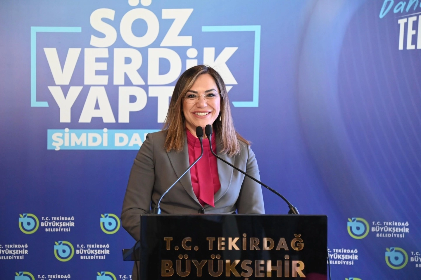 Tekirdağ’da Başkan Yüceer iki yılı anlattı