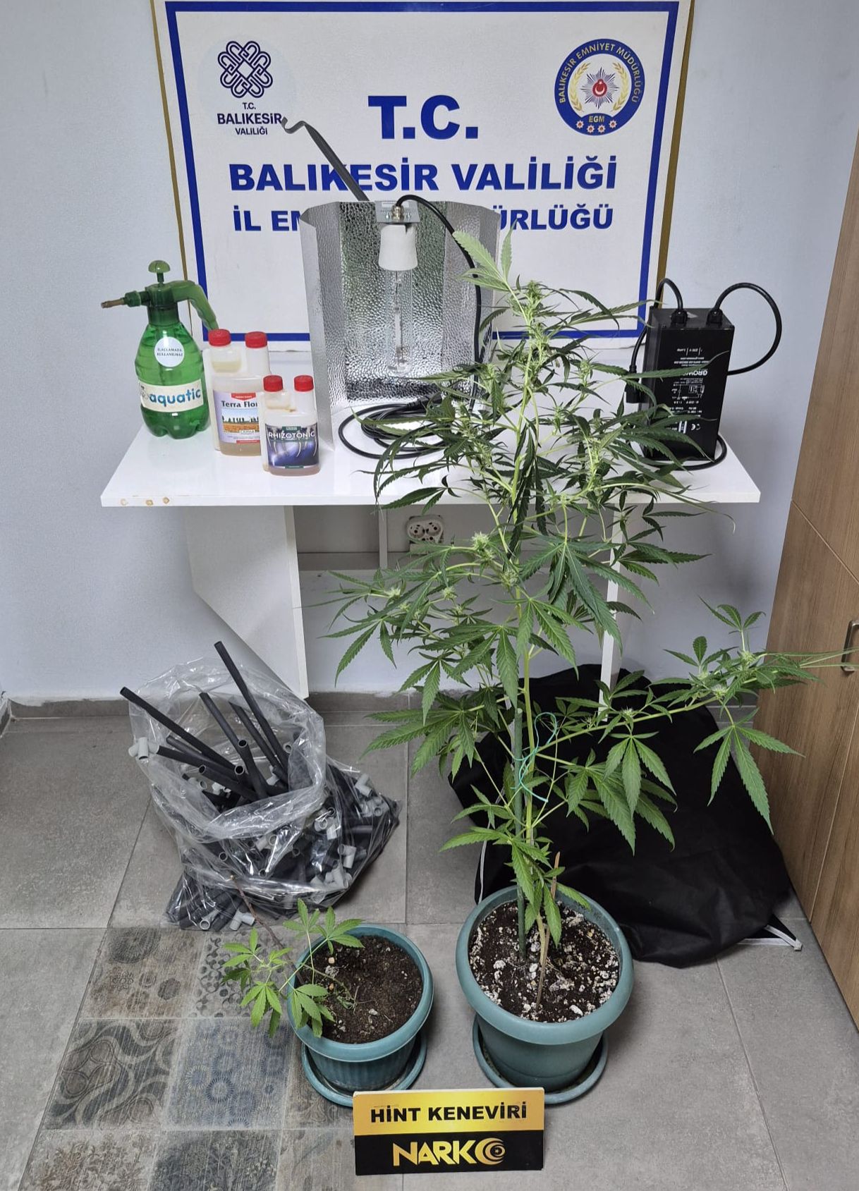 Ayvalık Polisinden Kaçak İçki Ve Uyuşturucu Operasyonu