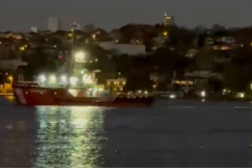 Yeniköy açıklarında karaya oturan “KAPPA” kurtarıldı