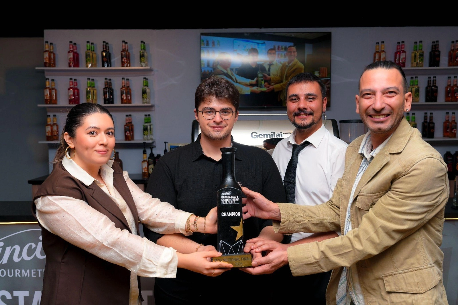 2025-26 DaVinci Gourmet Barista Craft Şampiyonası MISA Bölge Finali’nde Türkiye’den Çetin Alpay Başkan şampiyon oldu