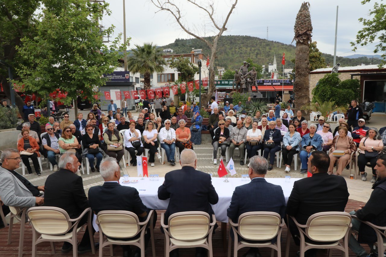 Edremit Belediyesi halk buluşmaları başladı