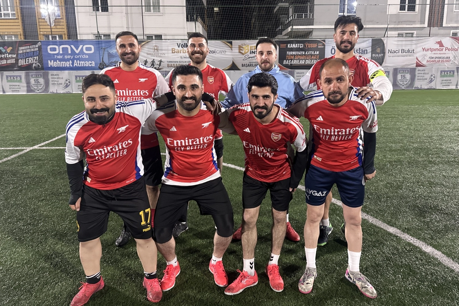 Ağrı’da kurumlararası bol gollü galibiyet