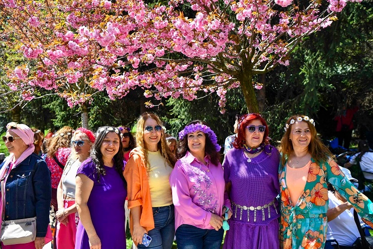 Ankaralı kadınlar baharı Sakura Şenliği’yle karşıladı