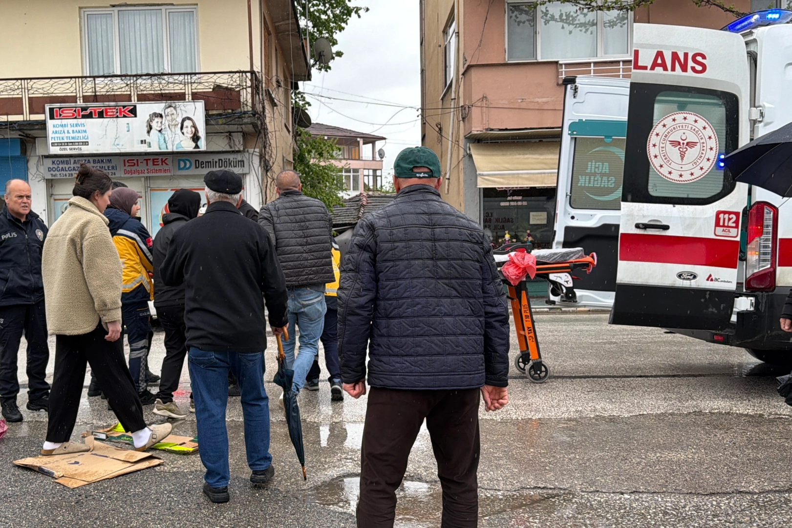 Düzce’de kaza: 1 yaralı