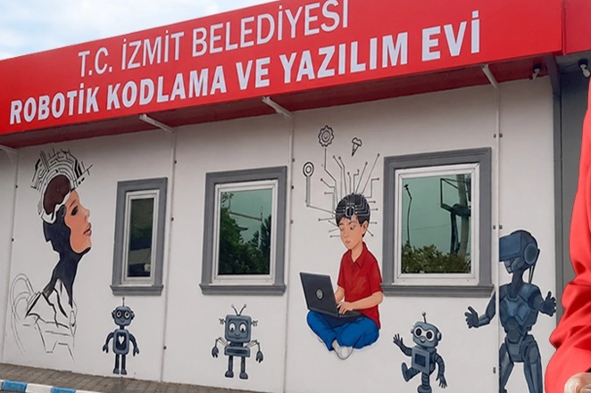 İzmit Belediyesi’nden Robotik Kodlama ve Yazılım Evi