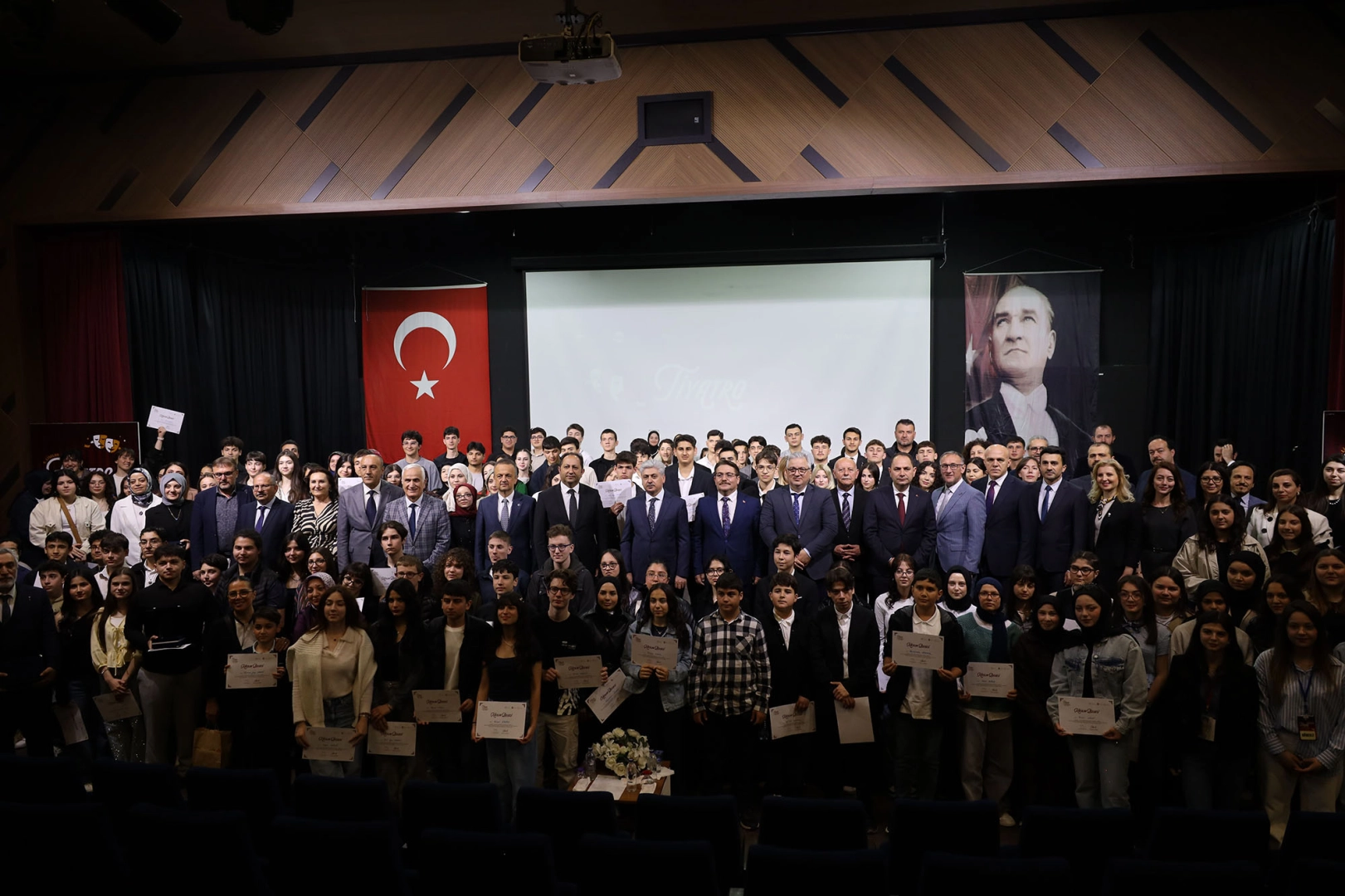 Sakarya’da liselilerin sanat dolu festivali ödül töreni ile taçlandı
