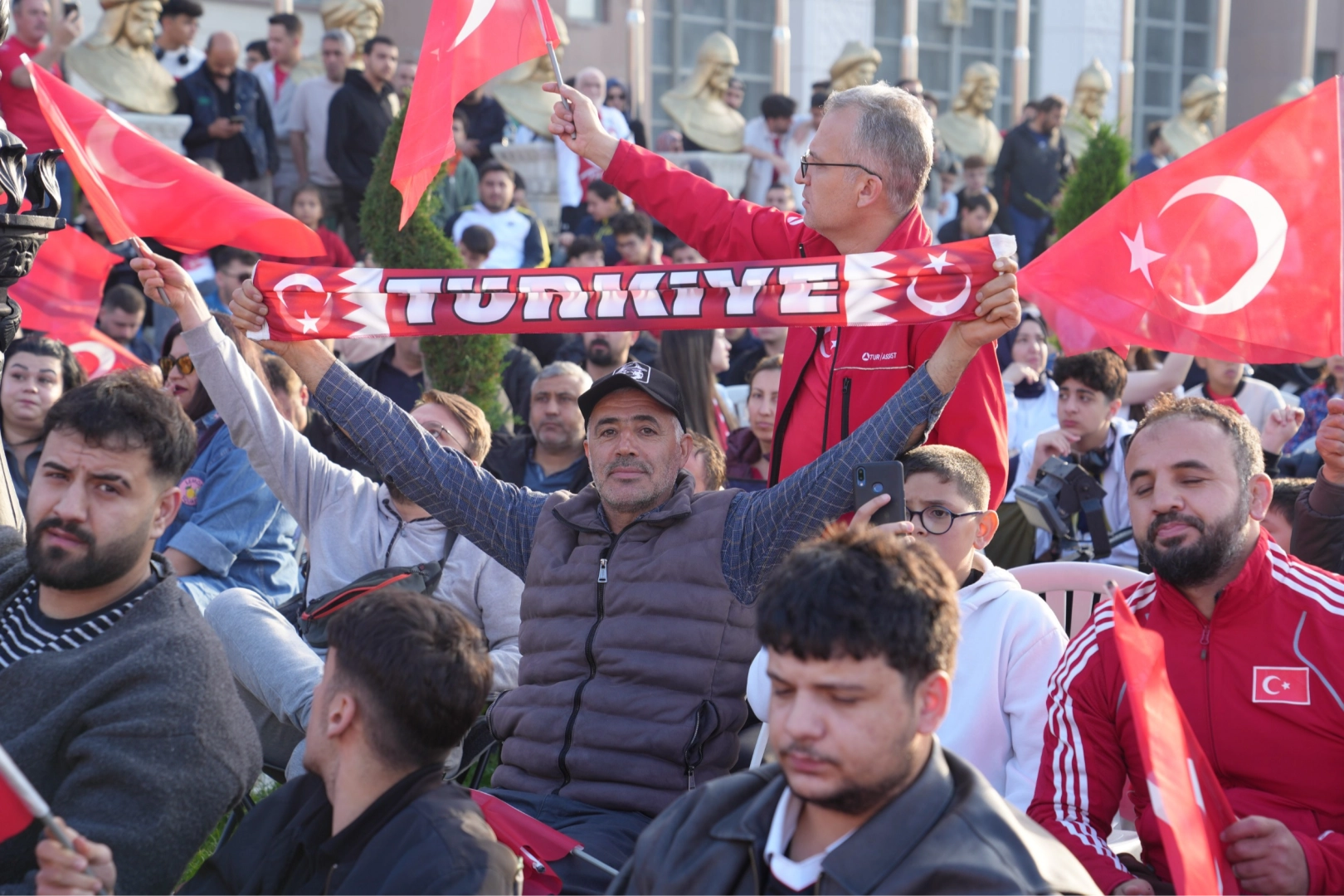 Ankara Keçiören’de milli heyecan