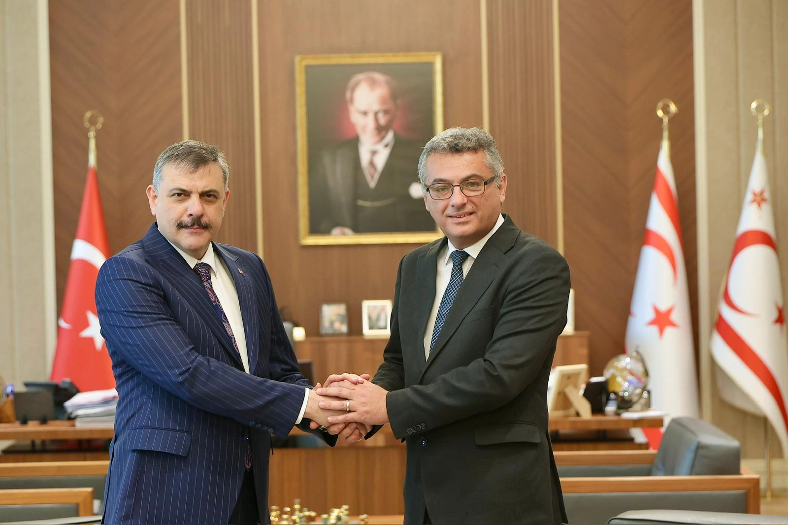 İçişleri Bakanı Mustafa Çiftçi KKTC’de