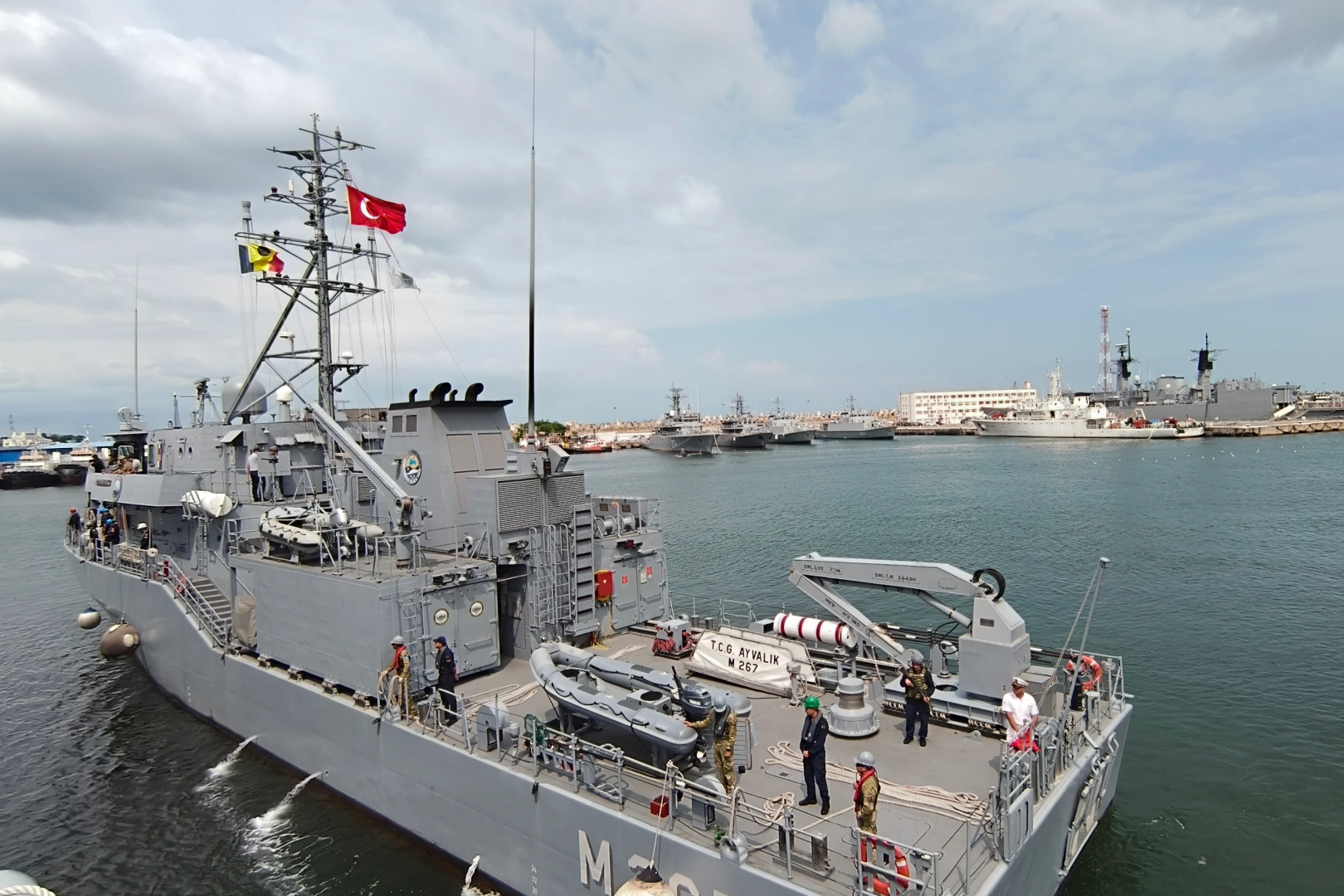 Karadeniz’de mayın tehdidine karşı ortak görev