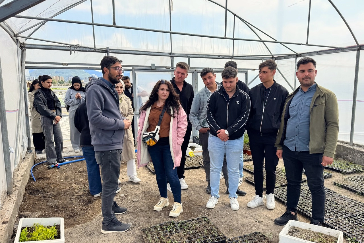 Kayseri’de üniversite öğrencilerine tarım eğitimi