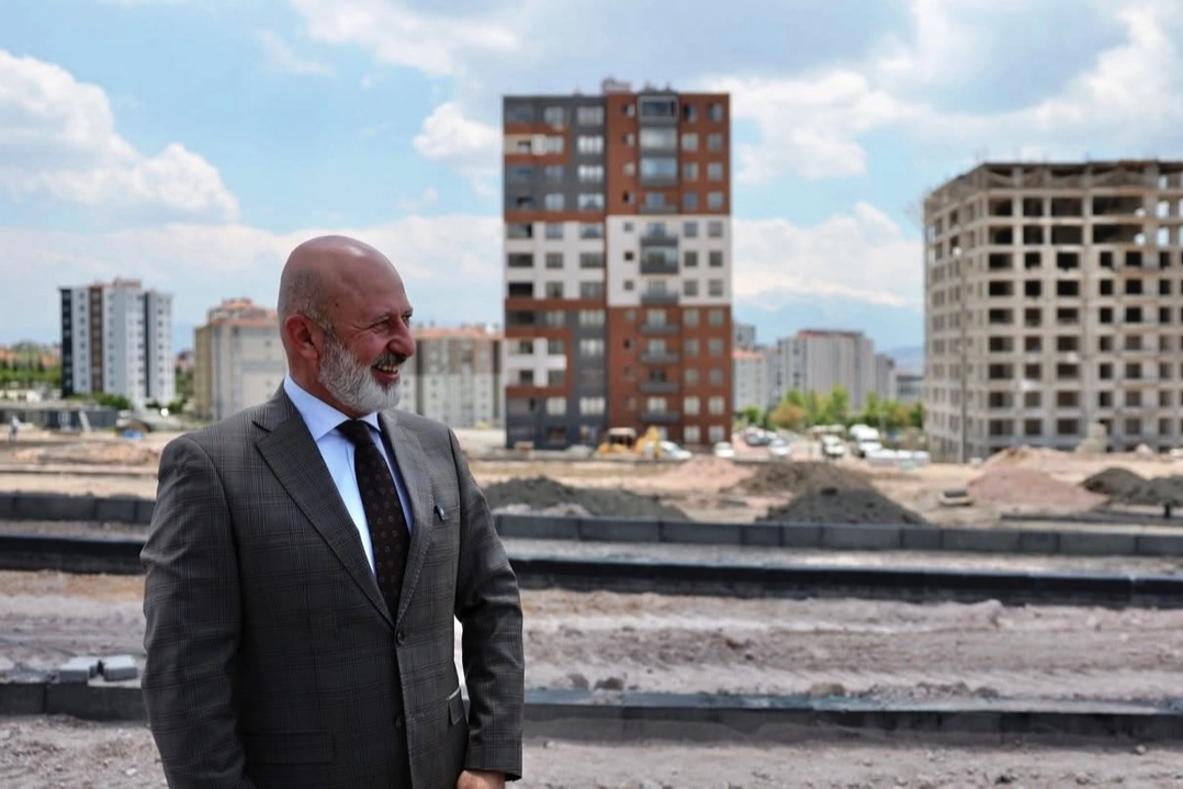 Kayseri Kocasinan’da kentsel dönüşümle yeni yaşam alanları yükseliyor