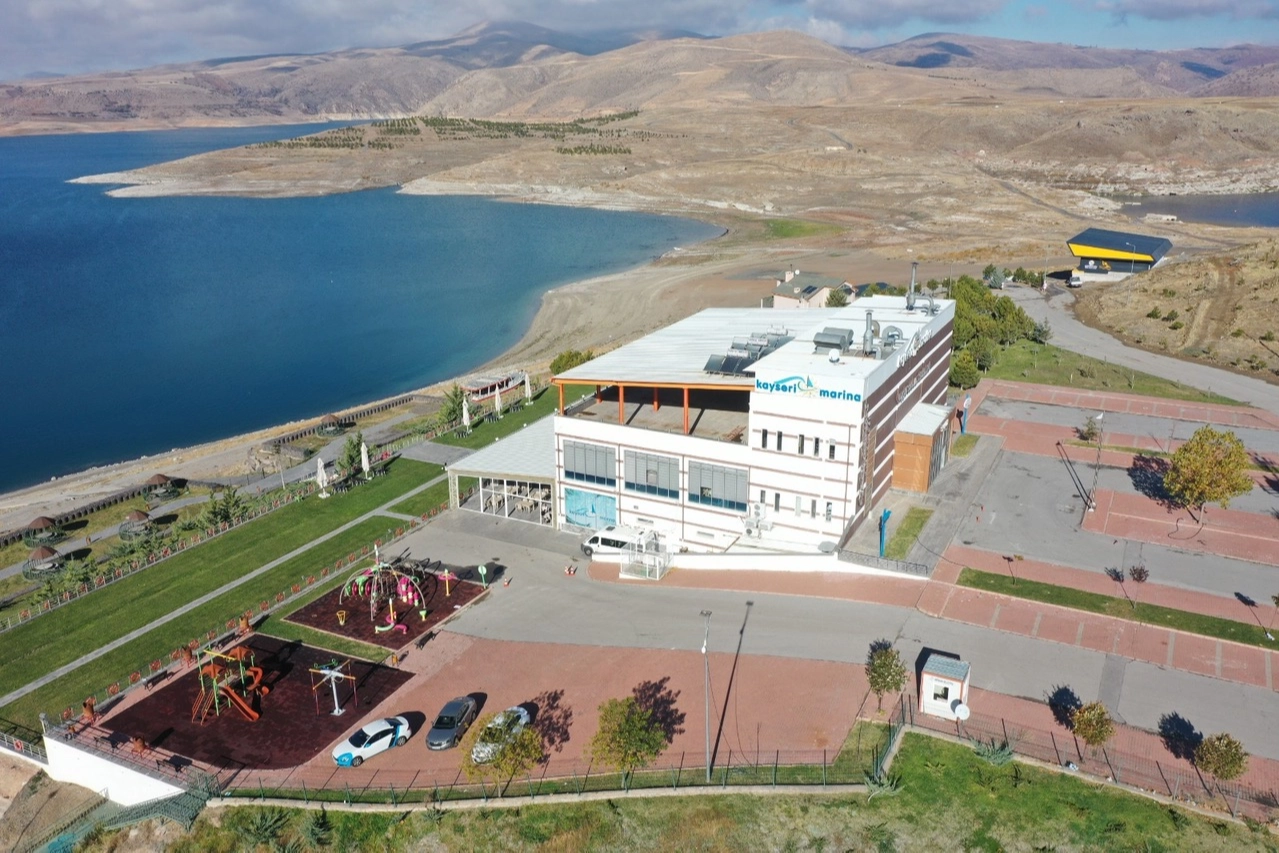 Kayseri’nin denizi ‘Kuşçu Marina’ sezonu açıyor