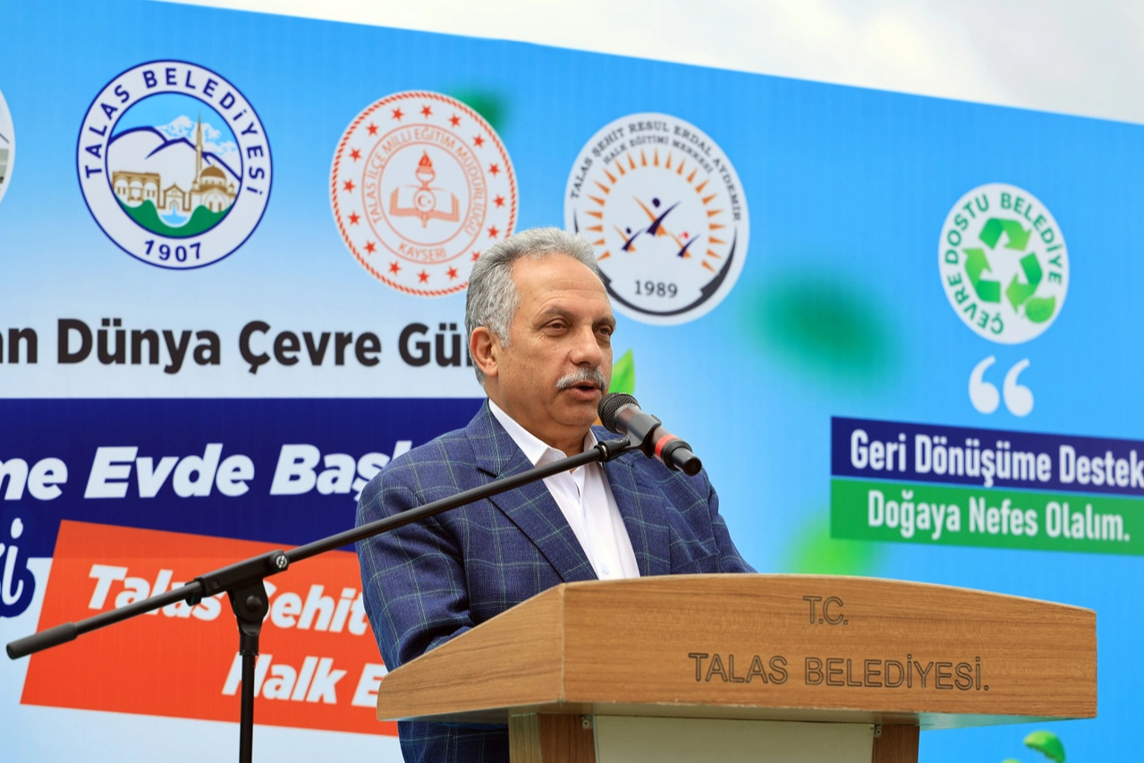 Kayseri Talas’ta çevre bilinci sanatla buluşuyor