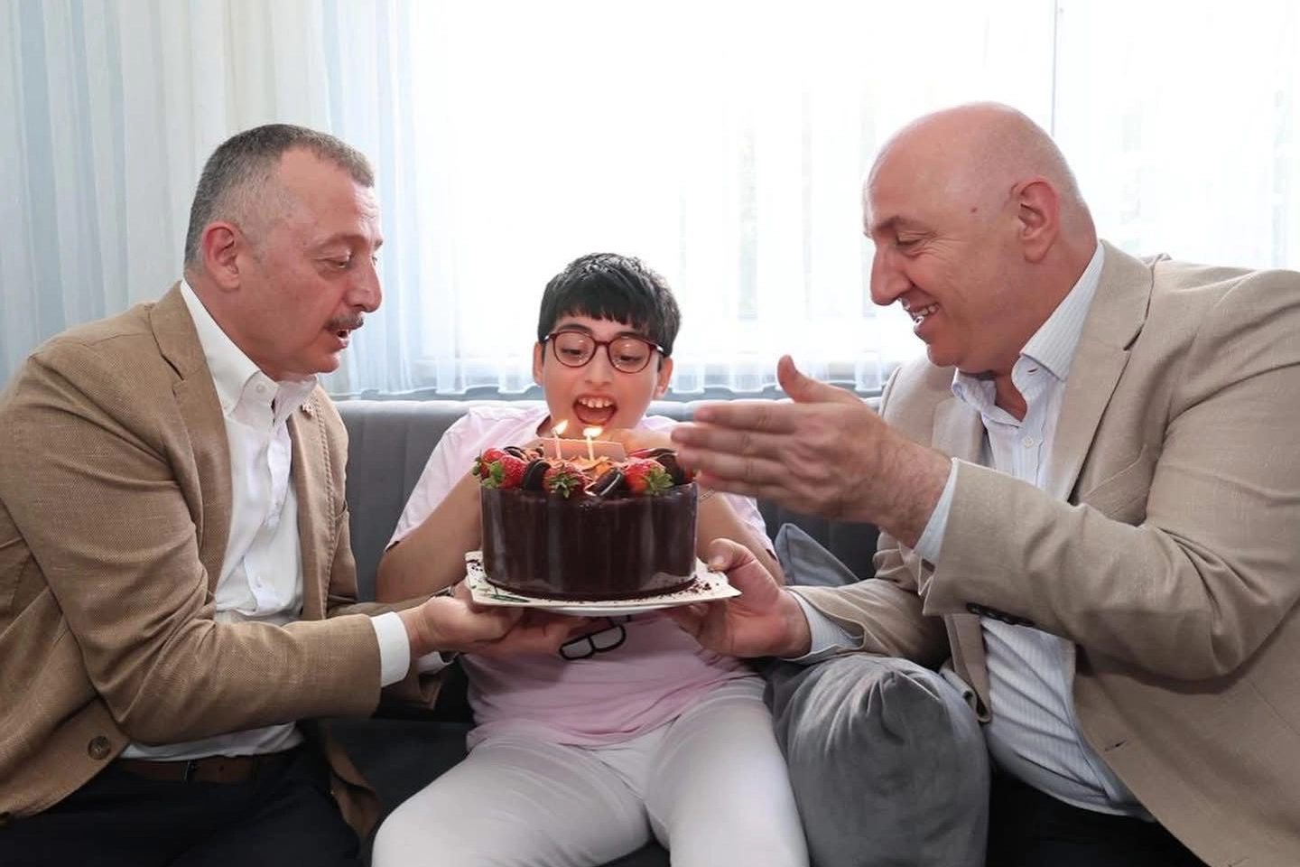 Kocaeli’de Başkan Büyükakın’dan doğum günü sürprizi