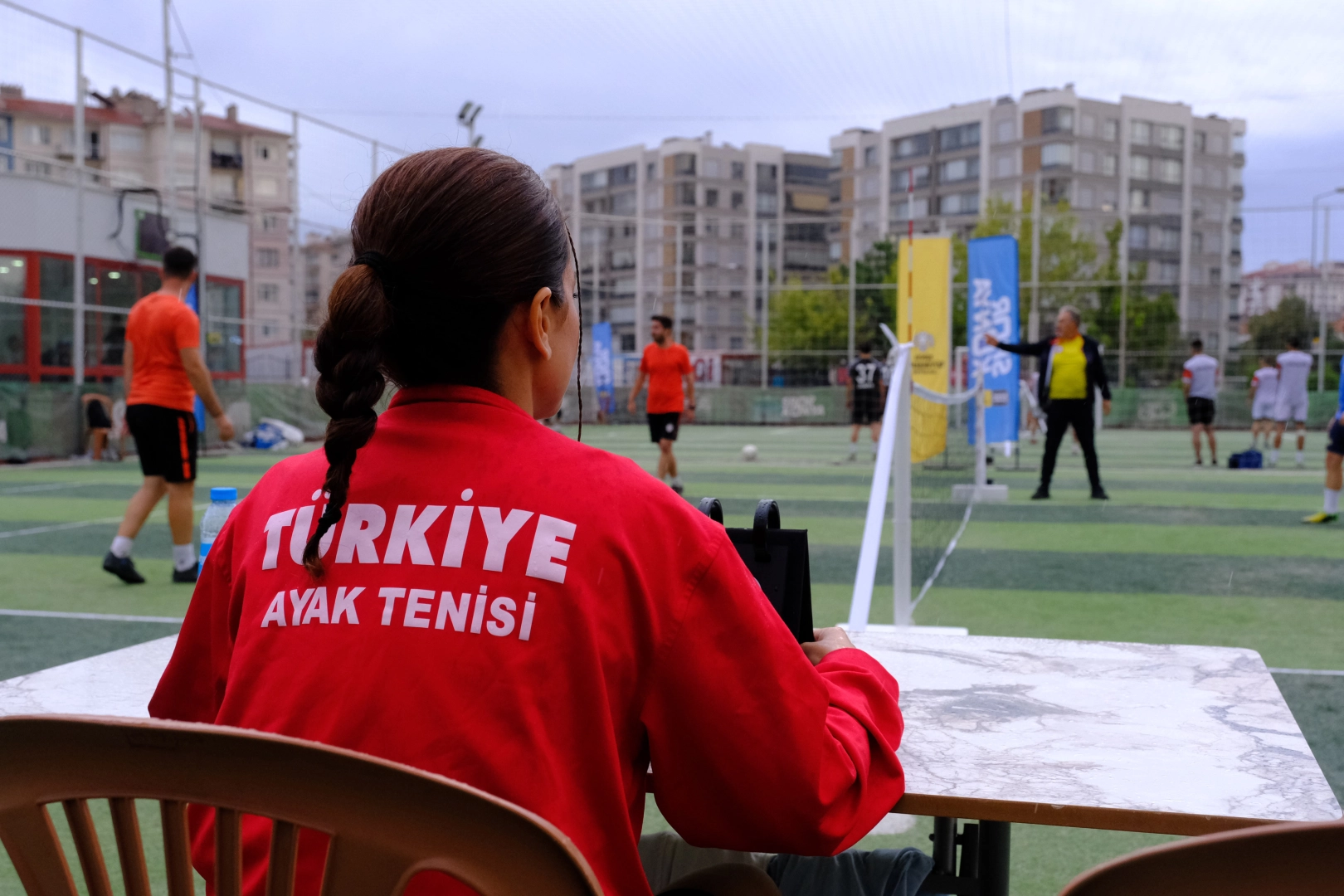 Konya’da ayak tenisi hazırlığı