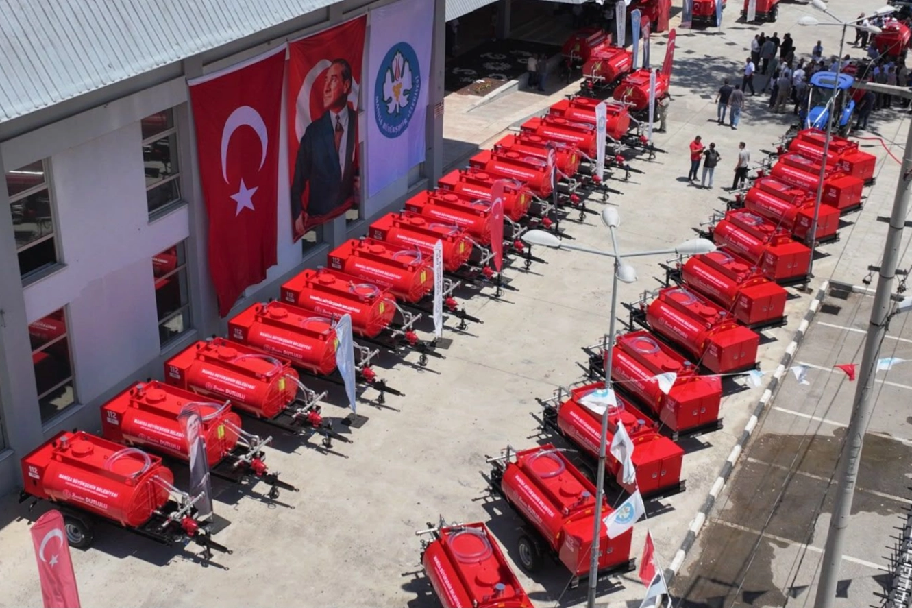 Manisa teyakkuzda… İlk etapta 48 tanker teslim edildi