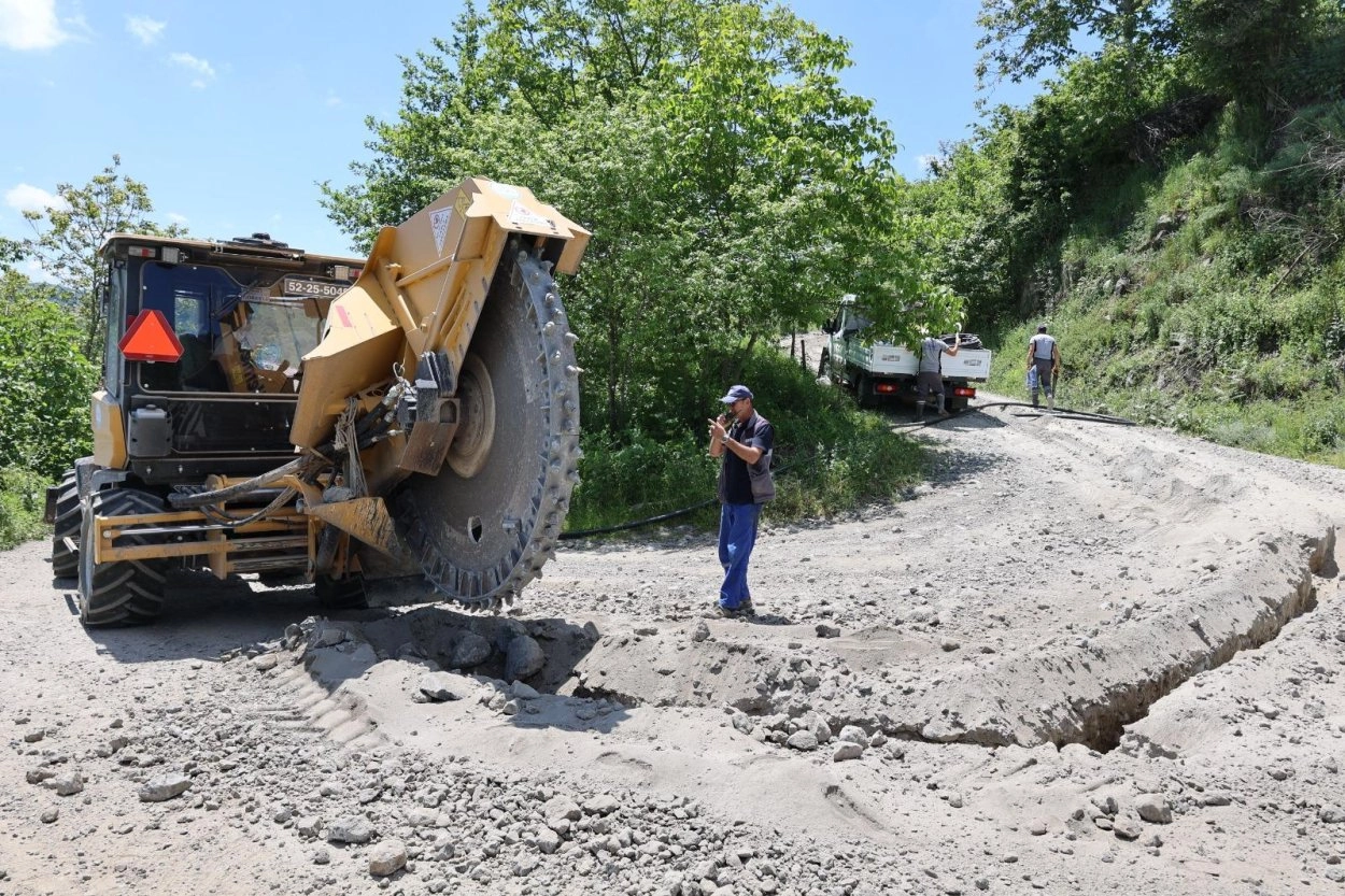 Ordu’da İkizce Yoğunoluk Mahallesi içme suyuna kavuşuyor