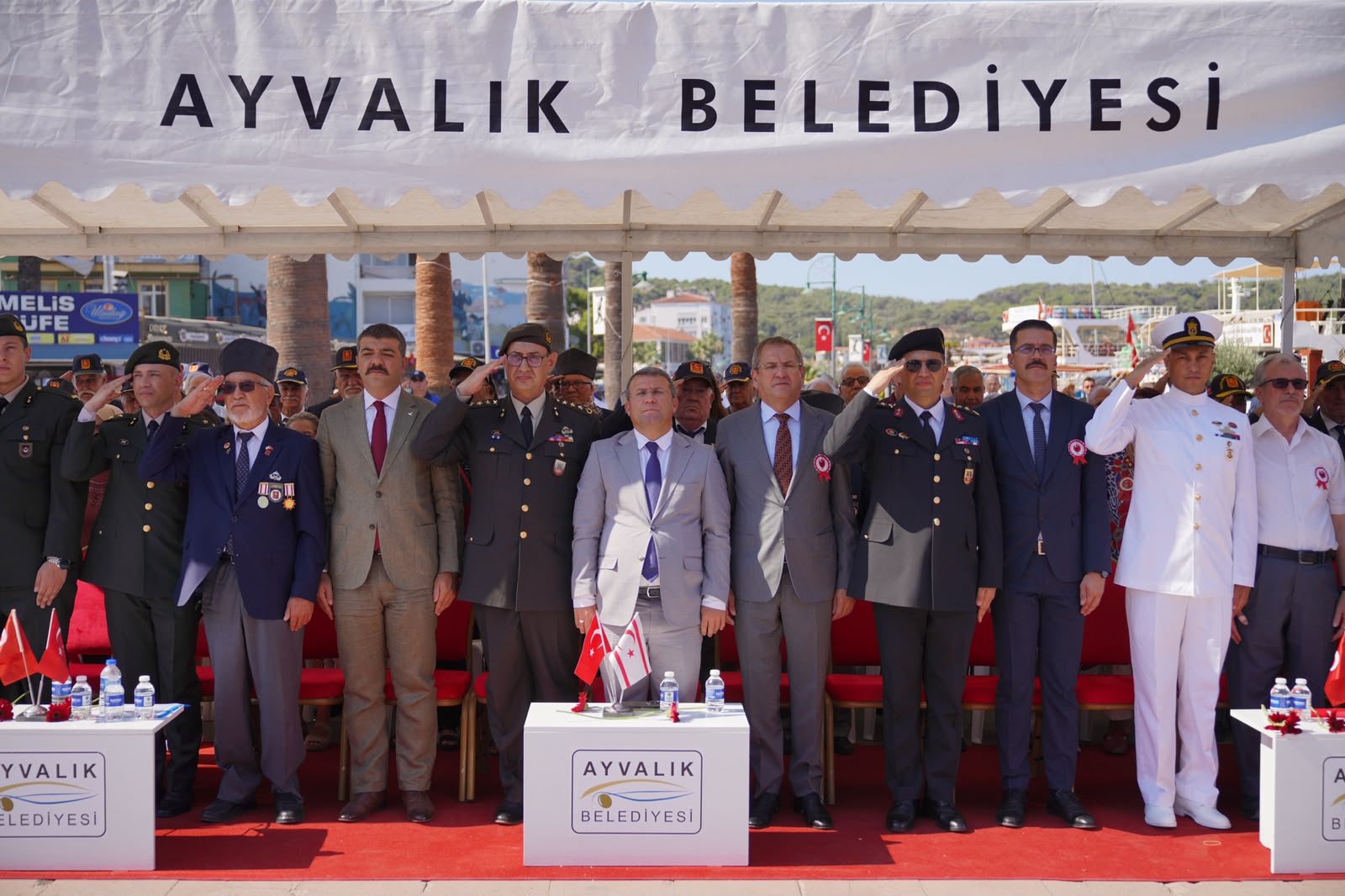 Ayvalık’ta Kıbrıs Barış Harekâtı’nın 52. Yılı Gururla Anıldı