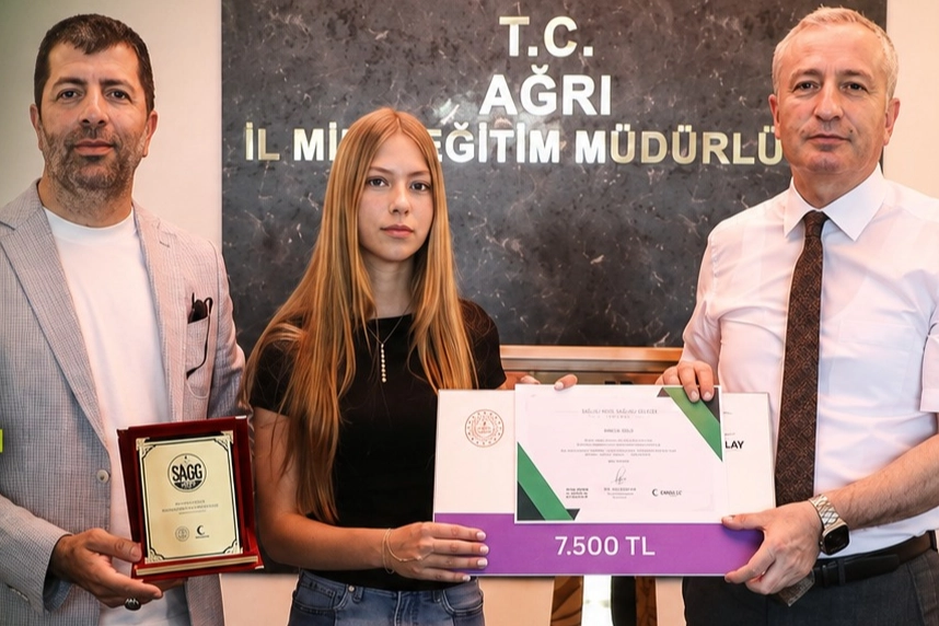 Ağrı’da ‘sağlıklı nesil’ ödüllendirildi