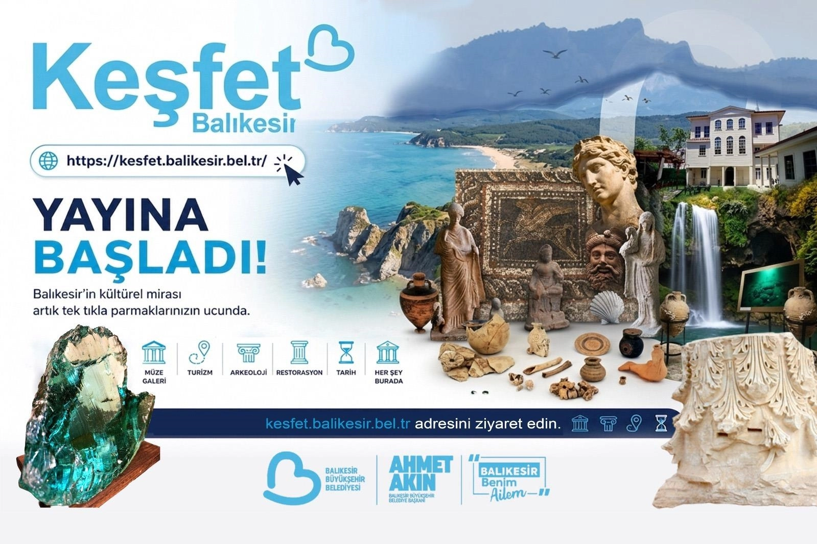 Balıkesir’in dijital keşfi yayında