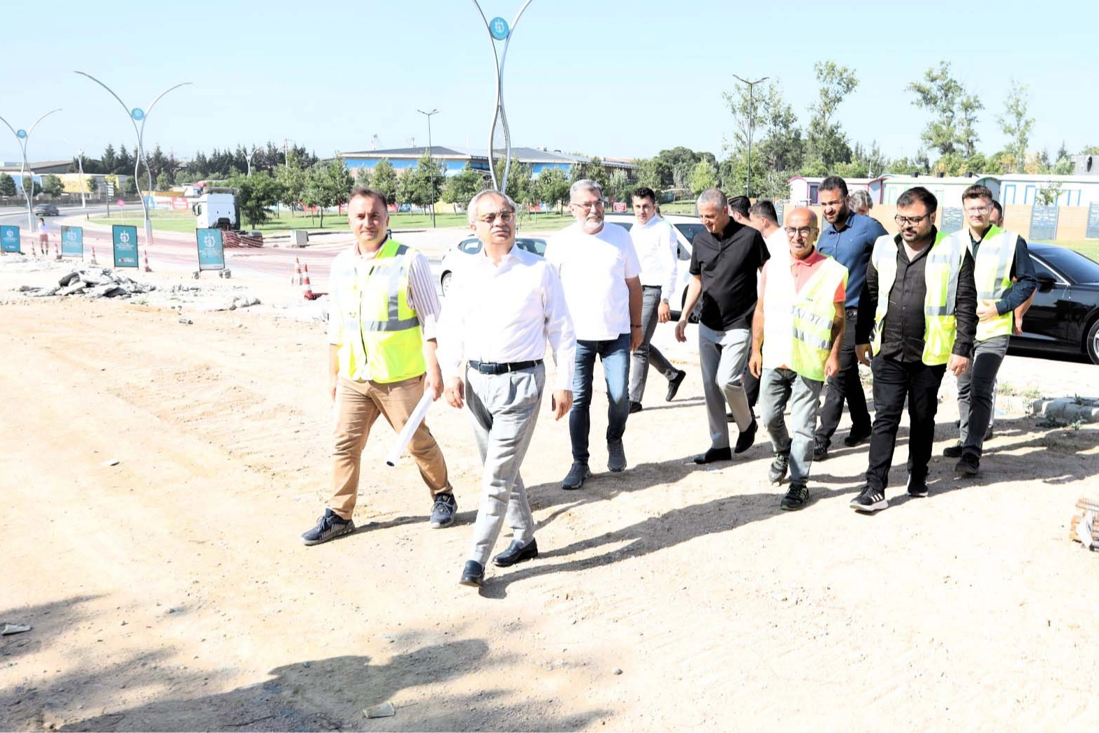 Kocaeli Büyükşehir Genel Sekreteri’nden Gebze’deki stratejik projelere yerinde inceleme