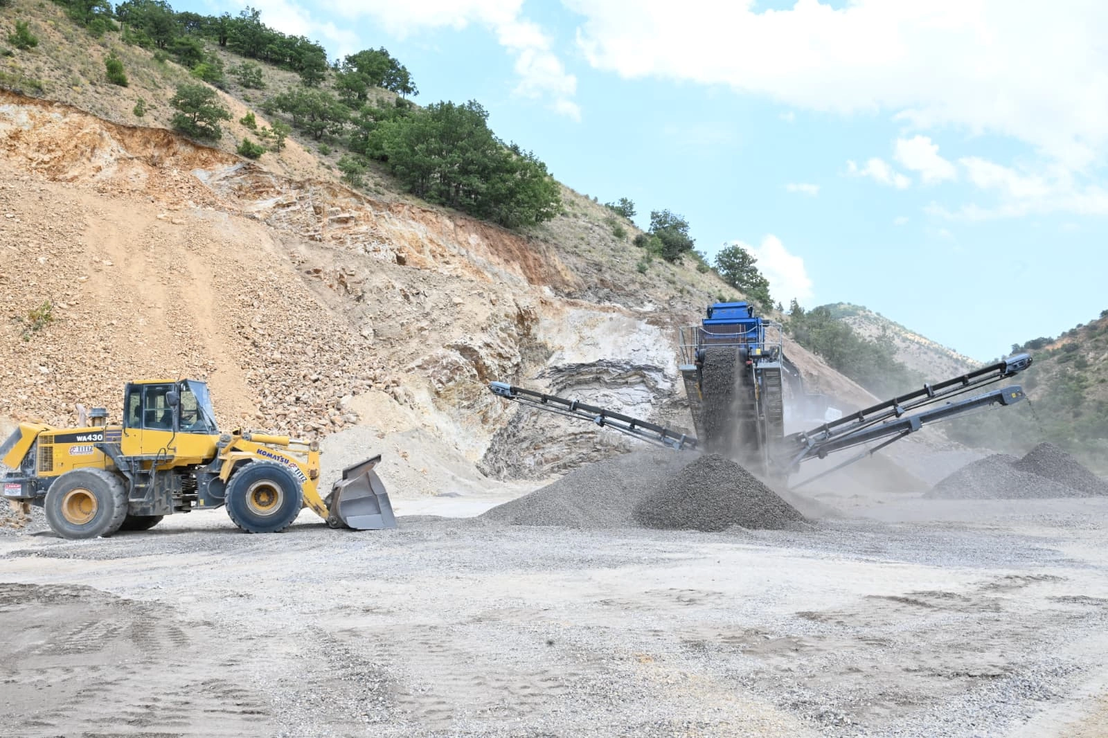 Malatya’da mobil konkasörler devrede