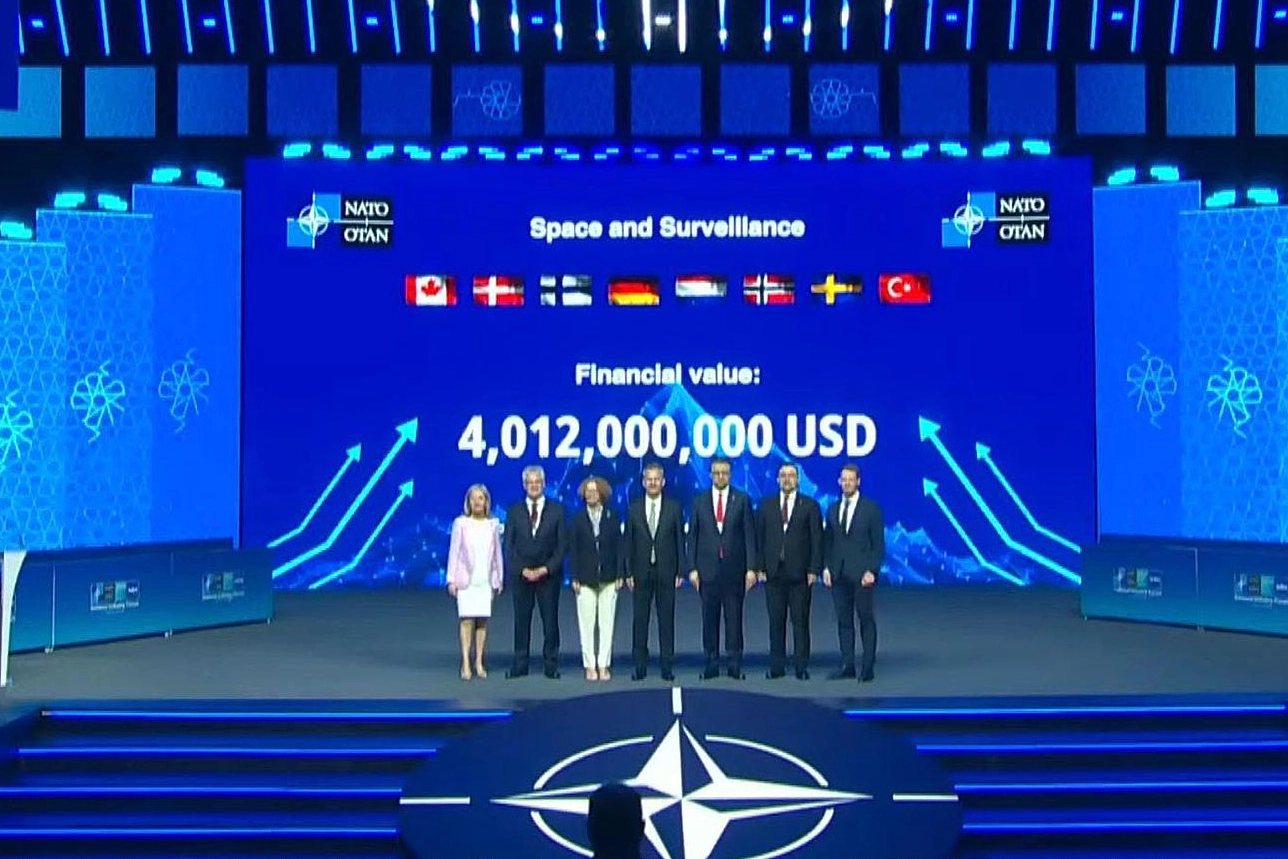 NATO Savunma Sanayii Forumu’nda Türkiye’nin uydu projeleri gündemde… İMECE-2 ve İMECE-3 tanıtıldı