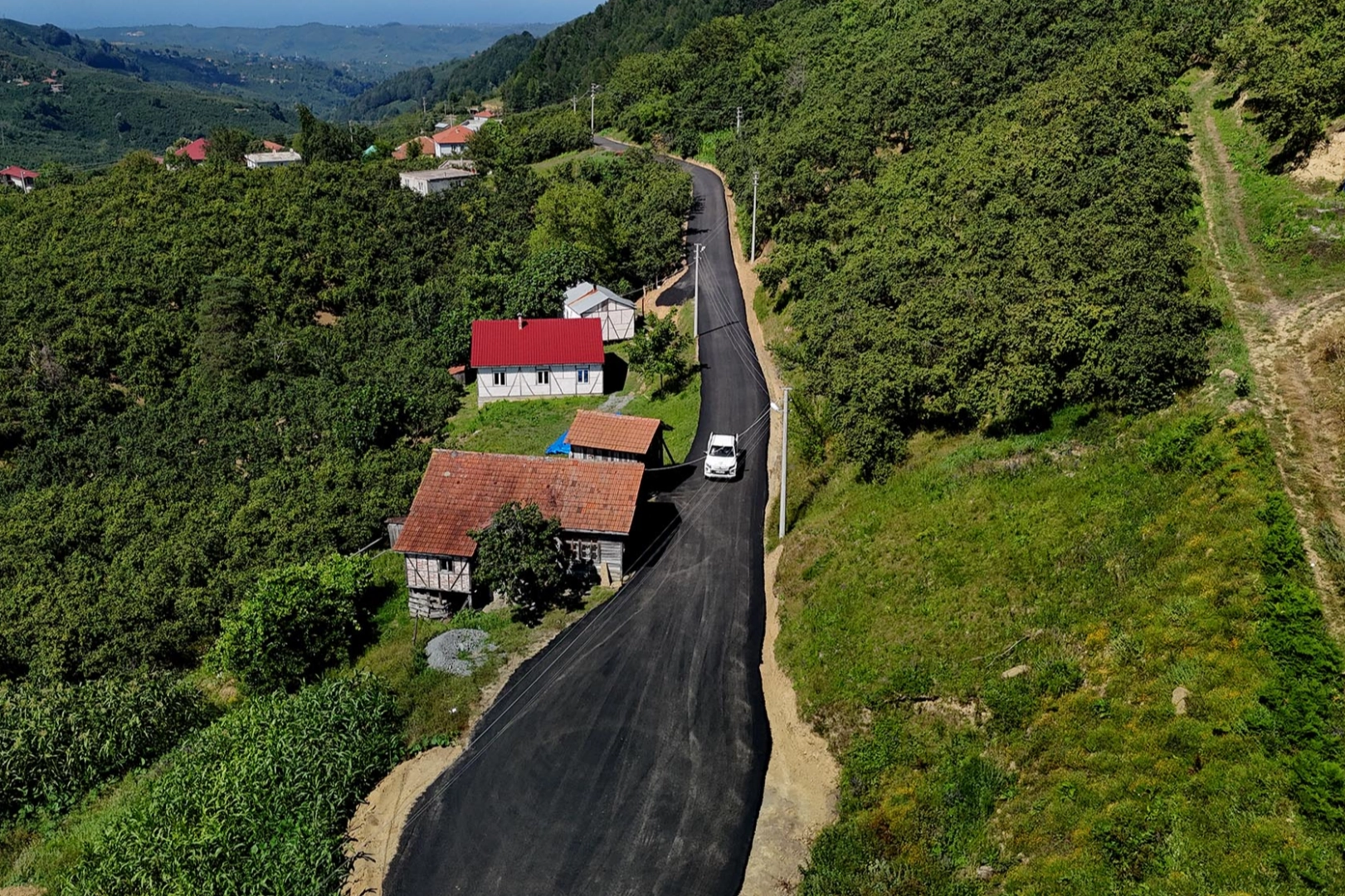 Sakarya’da fındık hasadının yoğun olduğu 3 güzergahda ulaşım hamlesi