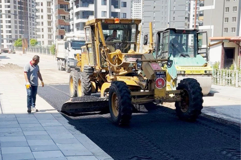 Ankara Keçiören’de Fen İşleri ekipleri sahada