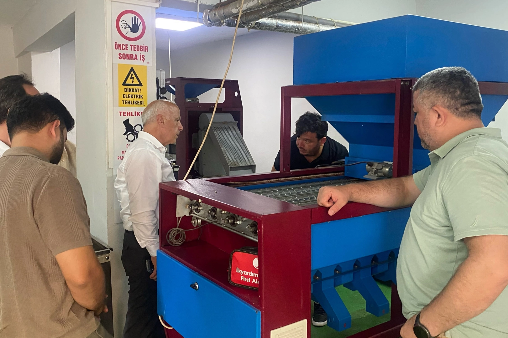 Artvin Ticaret Borsası’ndan fındık üretim tesisine ziyaret