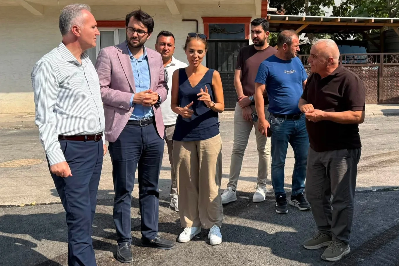 Bursa İnegöl’de Başkan Taban çalışmaları yerinde inceledi