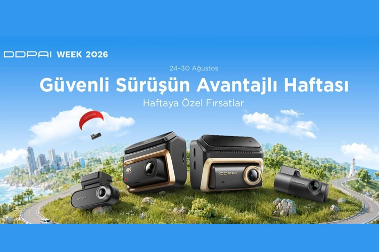 DDPAI Week ilk kez Türkiye’de başlıyor… Akıllı araç kameralarında özel indirimler ve hediyeler