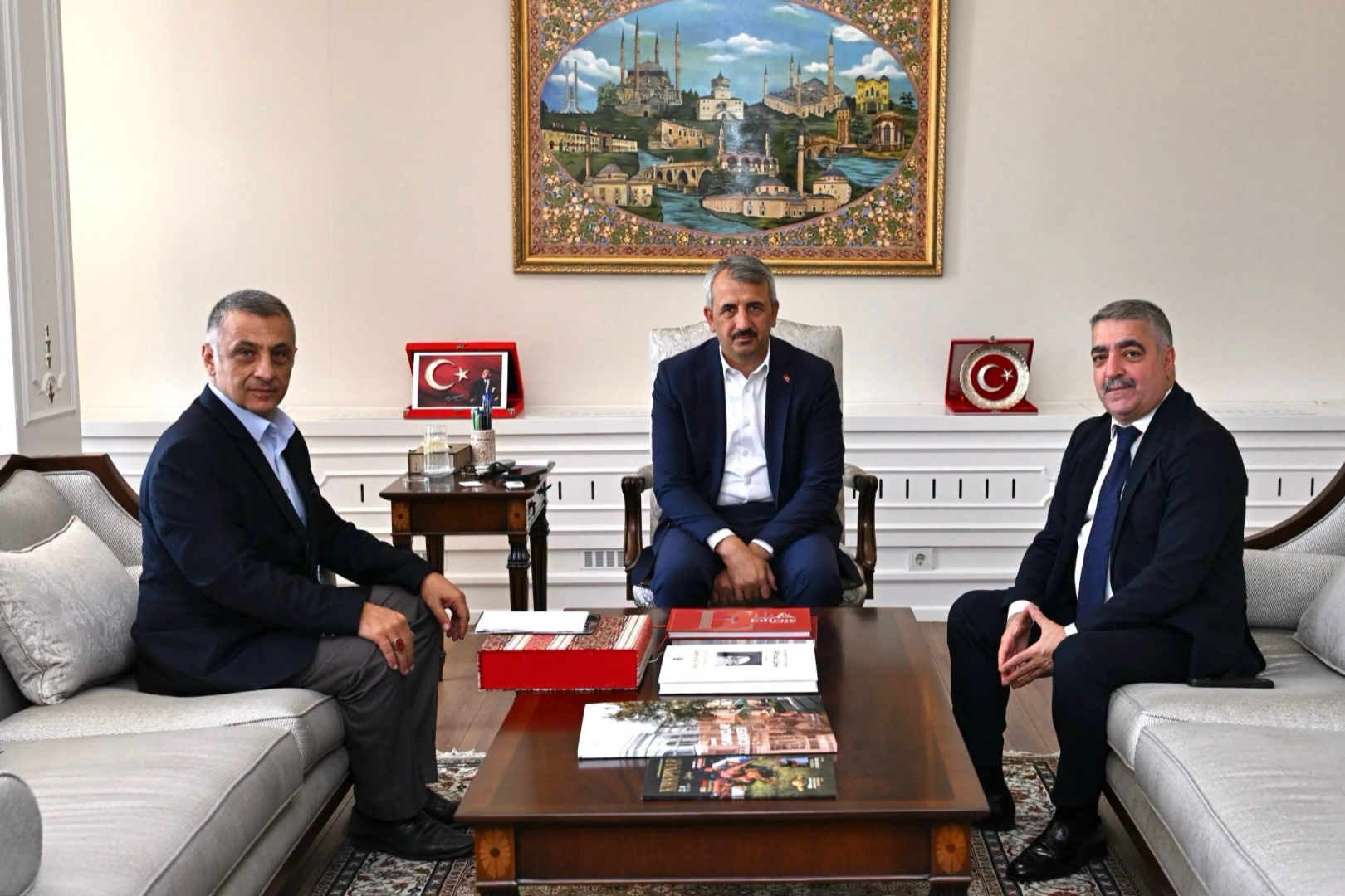 Edirne Valiliği’ne kardeşlik ziyareti