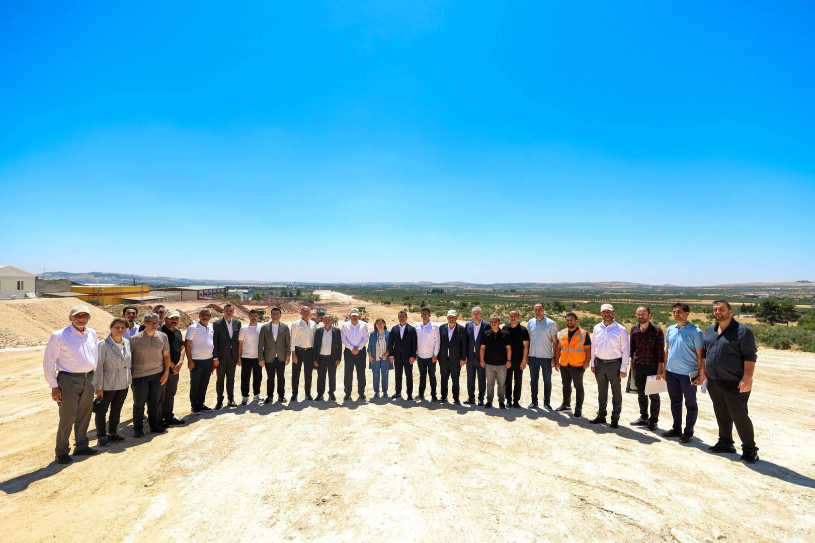 Gaziantep’te havaalanı yolunda çalışmalar tam gaz