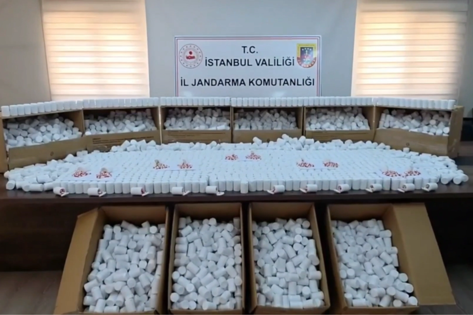 İstanbul’da 257 bin 850 uyuşturucu hap ele geçirildi