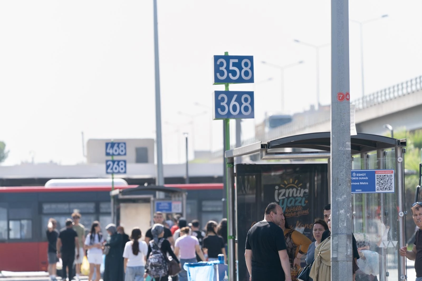 İzmir’de Bornova Aktarma İstasyonu yenilendi