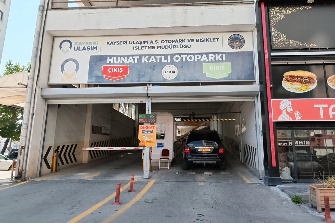 Kayseri Büyükşehir’den yeni nesil otopark