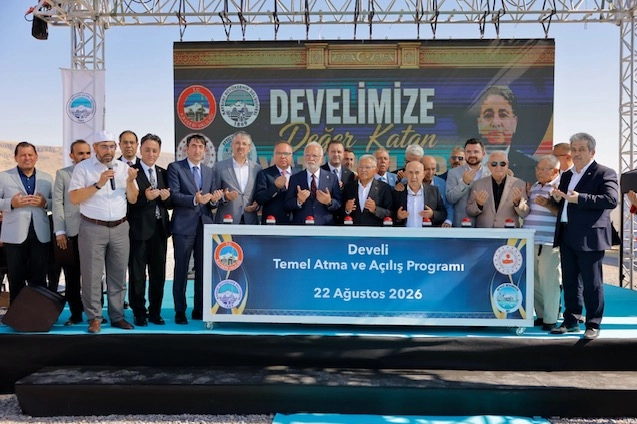 Kayseri Develi’de yeni eserlerin temeli atıldı