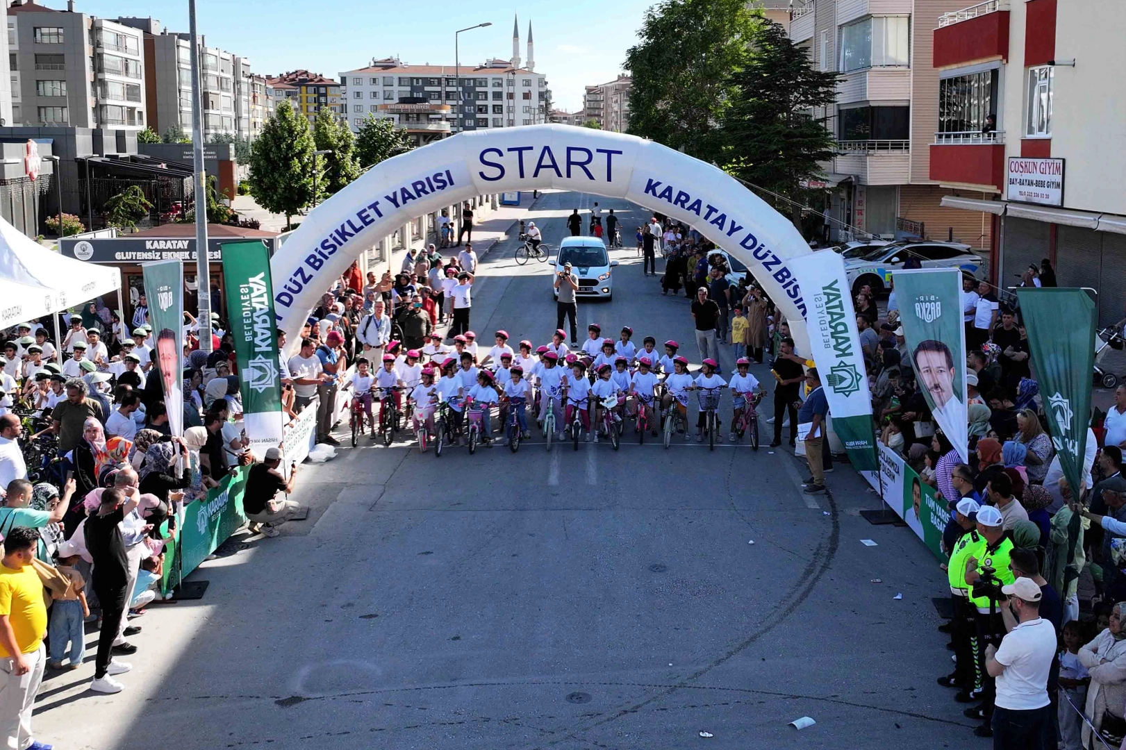 Konya Karatay’da ‘Düz Bisiklet’ heyecanı