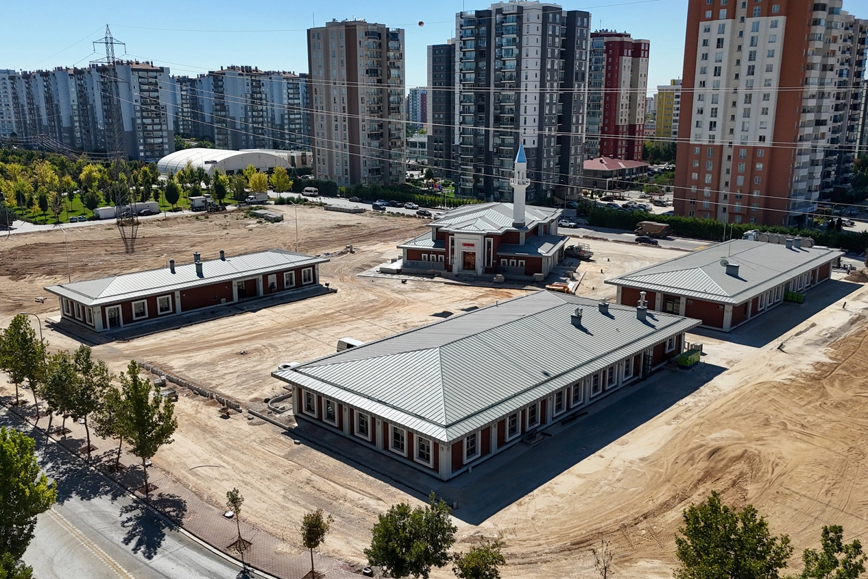 Selçuklu Yazır Mahalle Külliyesi’nde son rötuşlar