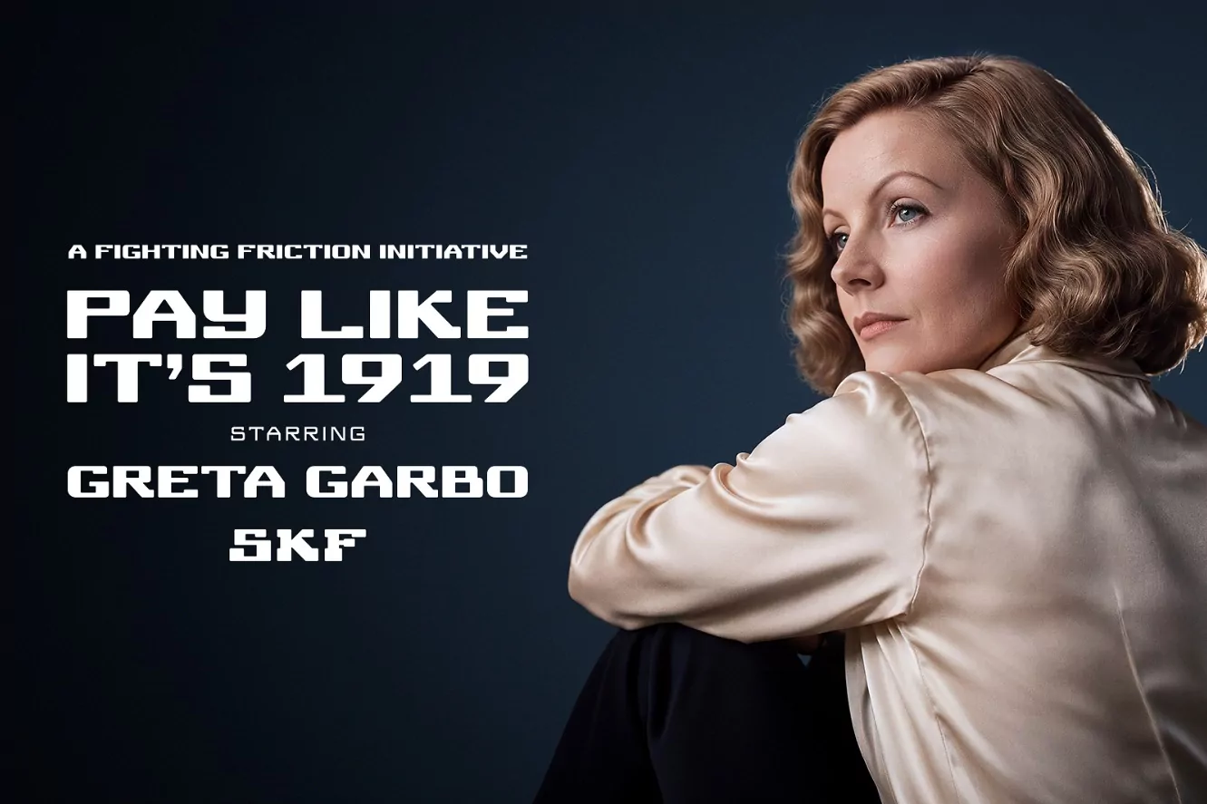 Greta Garbo geri döndü: SKF’nin sürtünmenin üstesinden gelme girişiminde başrolü oynuyor