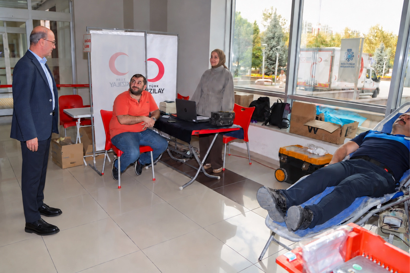 Konya Selçuklu’dan kan bağışına tam destek